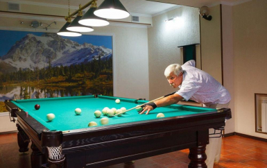 Бильярд - санаторий Руно в Пятигорске